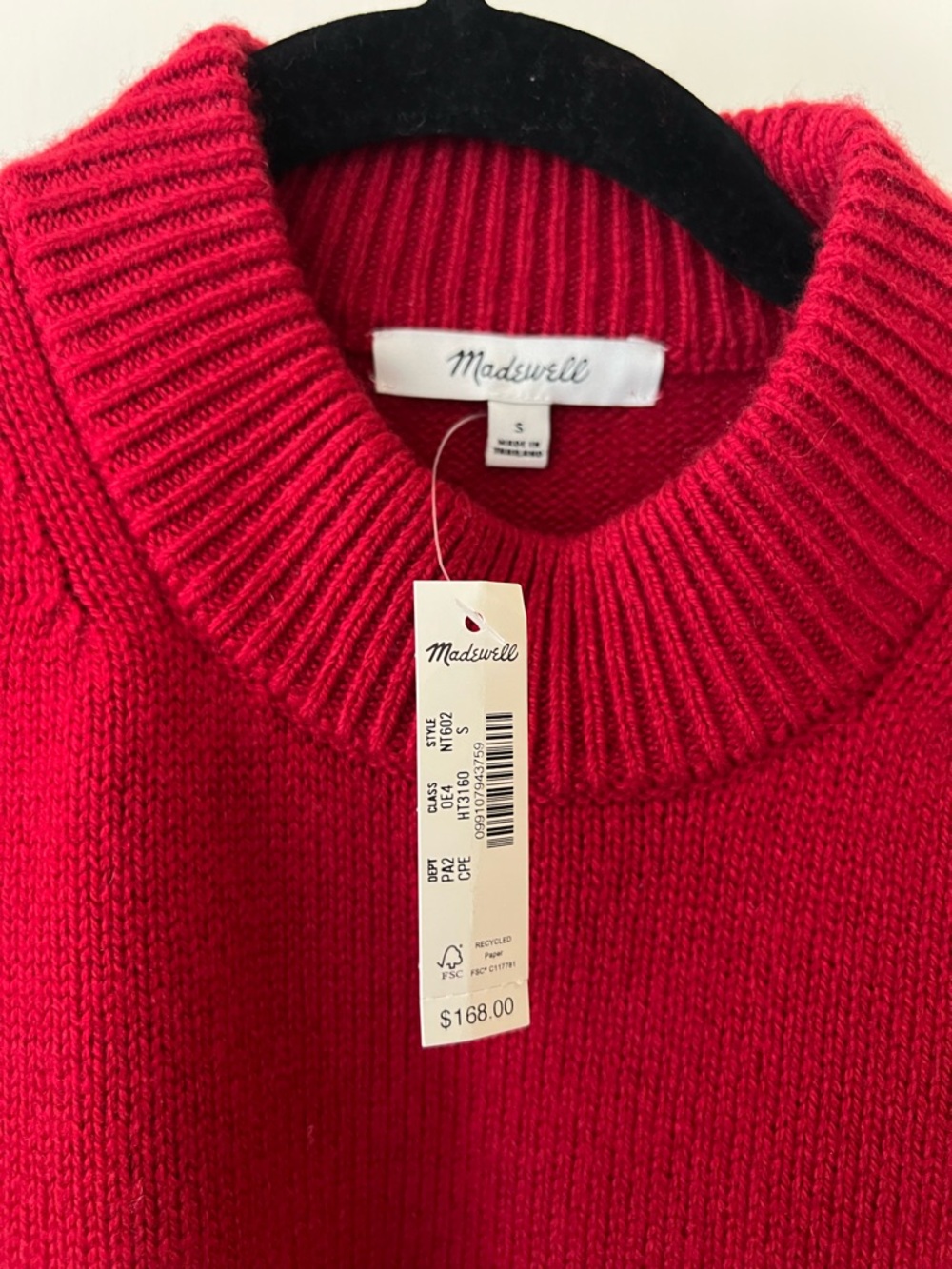 Madewell SoftWool Boxy Crewneck Sweater - Picture 7 of 8